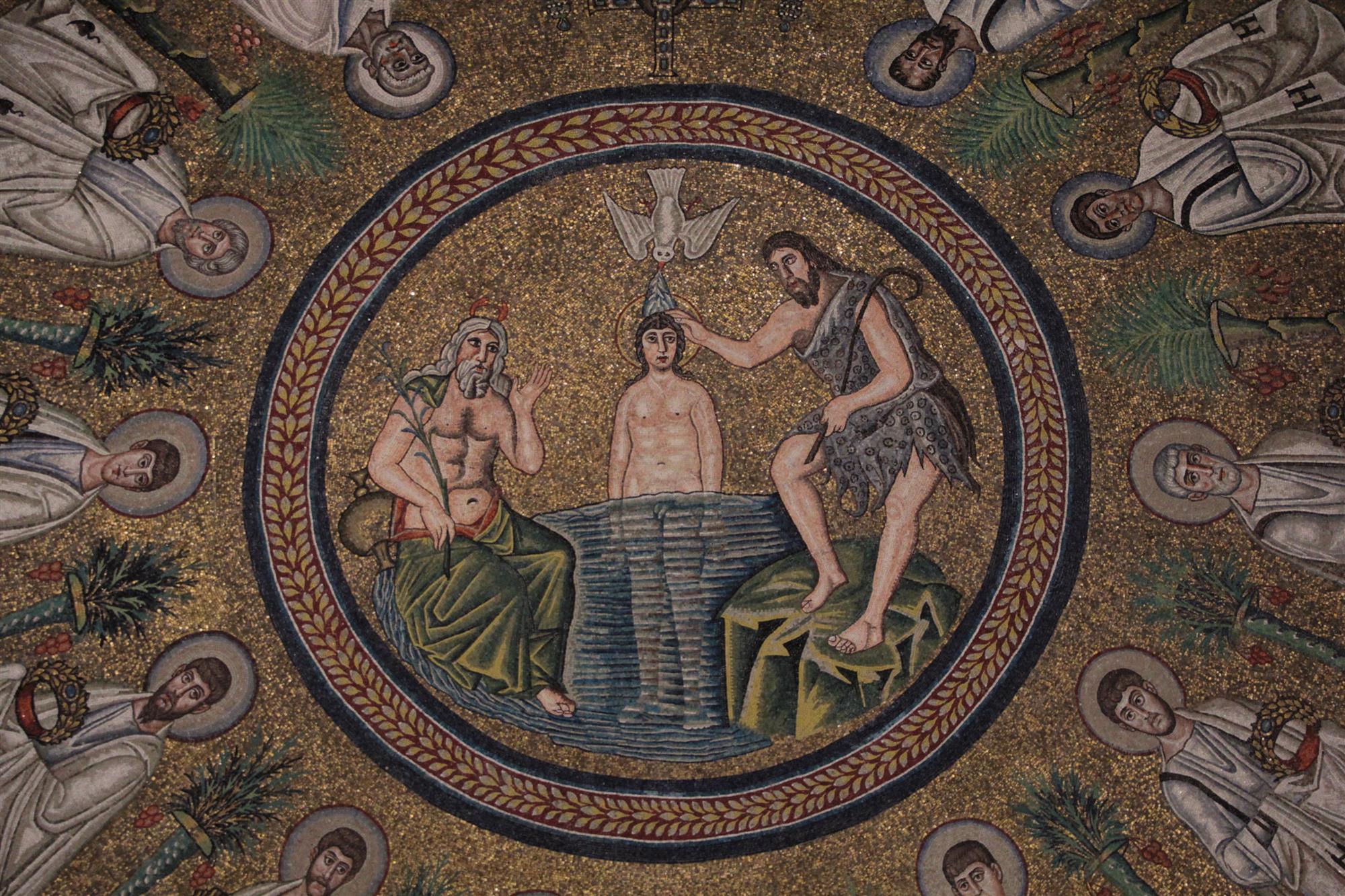 Baptisterium Ariánů v Ravenně (foto Petr Soukal)